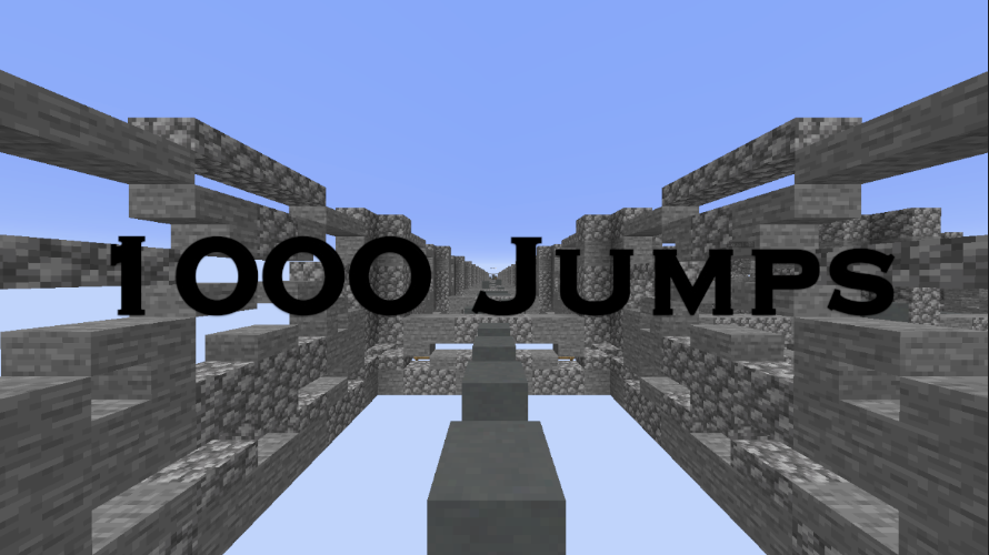 Tải về 1000 Jumps cho Minecraft 1.16.4